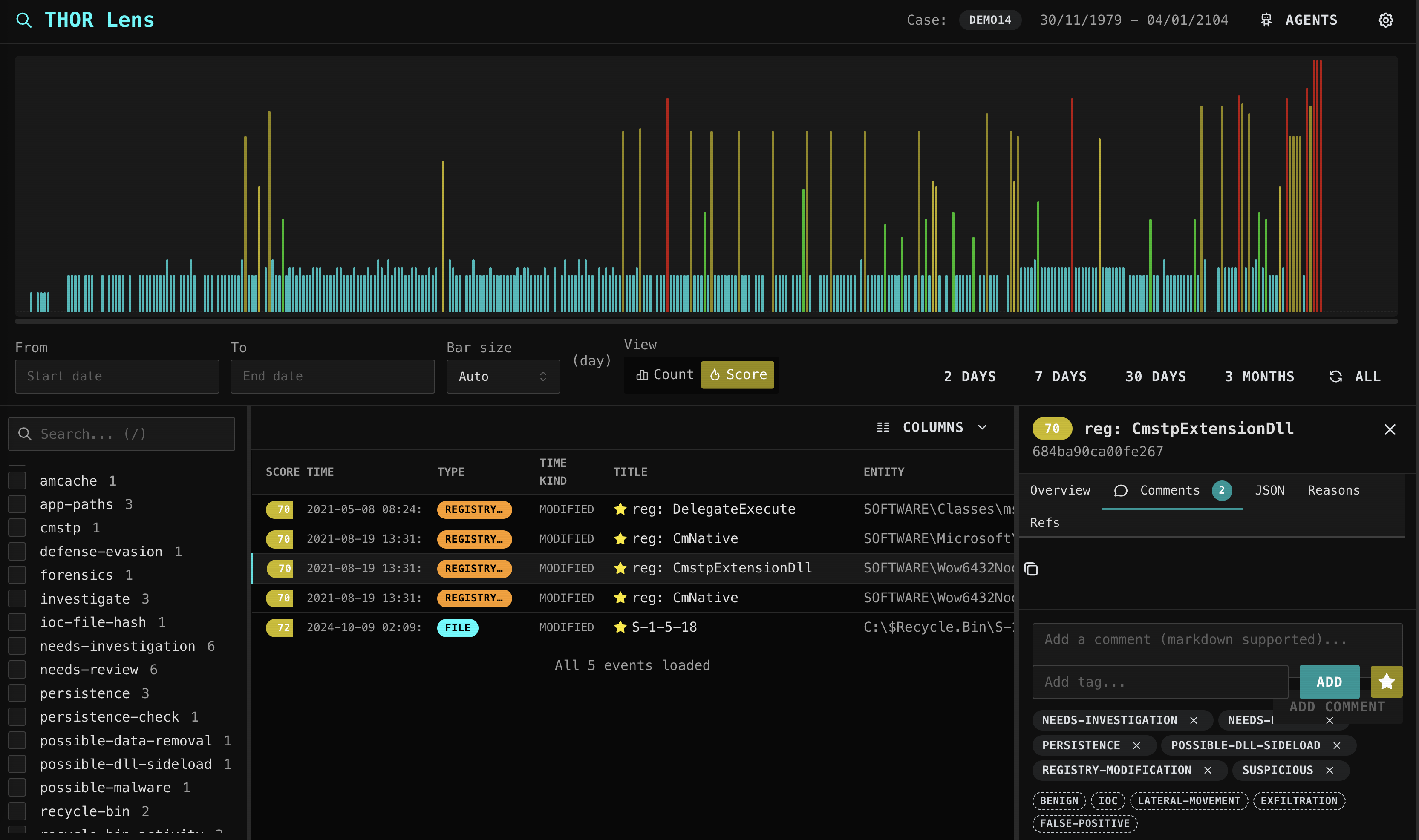THOR Lens screenshot